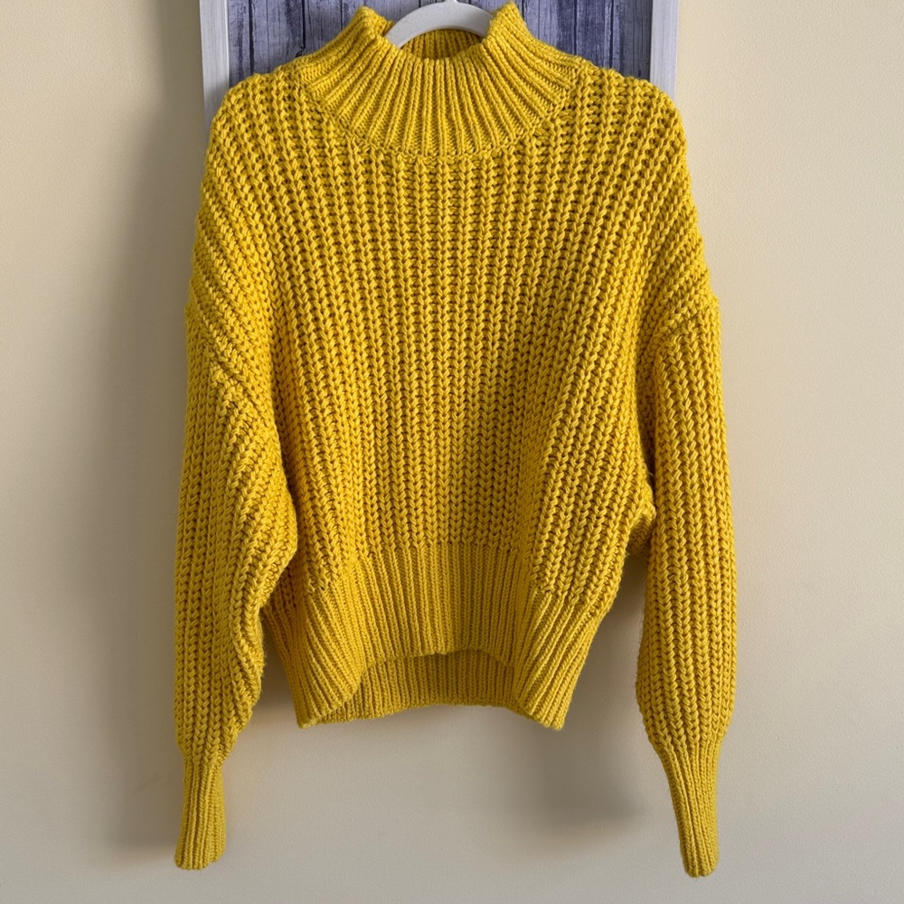 H&M Vibrant Yellow Sweater